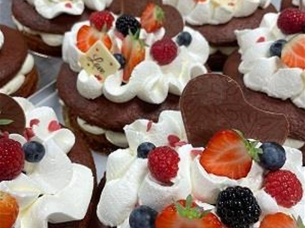 Moederdag Red velvet taartje